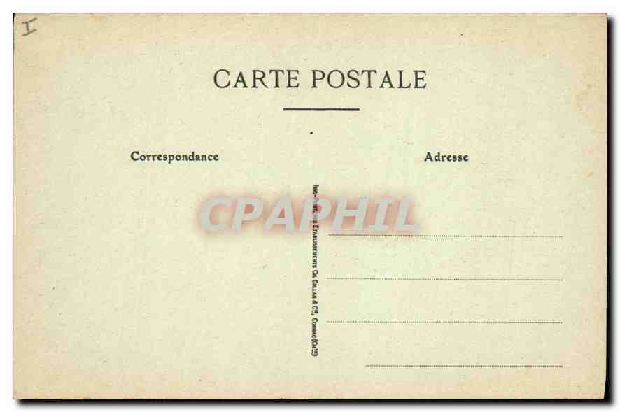 CPA Lyon Place des jacobins La Fontaine  — Verso