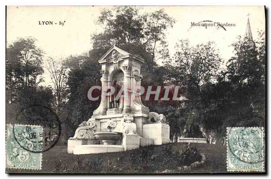 LYON - 89° — Monument Burdeau — éditeur inconnu