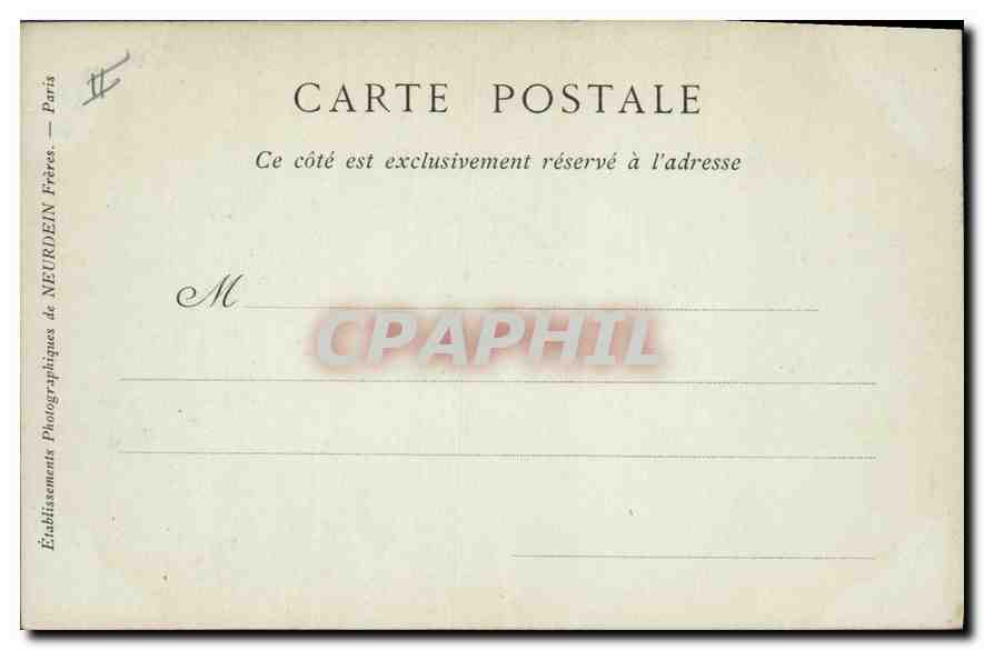 CPA Lyon La Rue de la Republique  — Verso