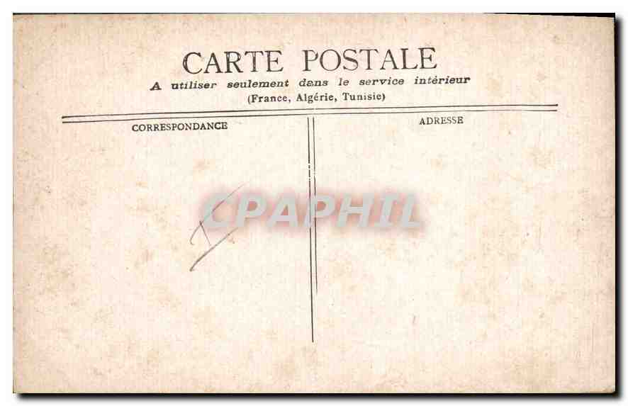 CPA Lyon Perspective de la Rue de la Republique  — Verso