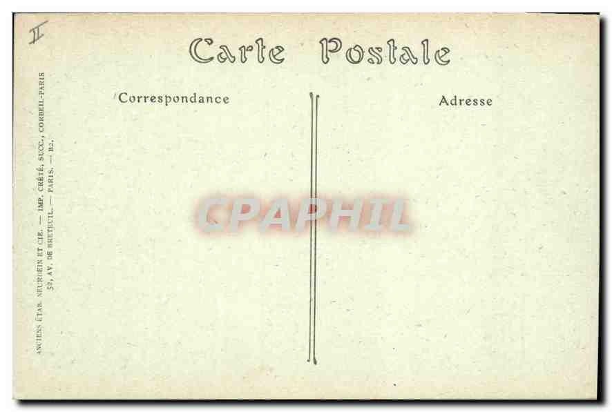 Marseille — La Bourse et le Vieux Port — Wachter Frères — Verso