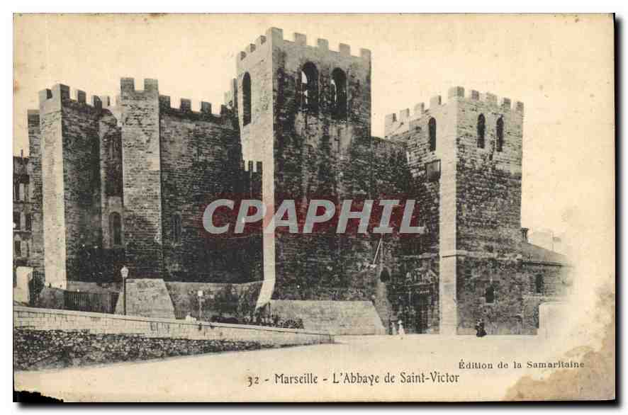 CPA Marseille L'Abbaye de Saint Victor 