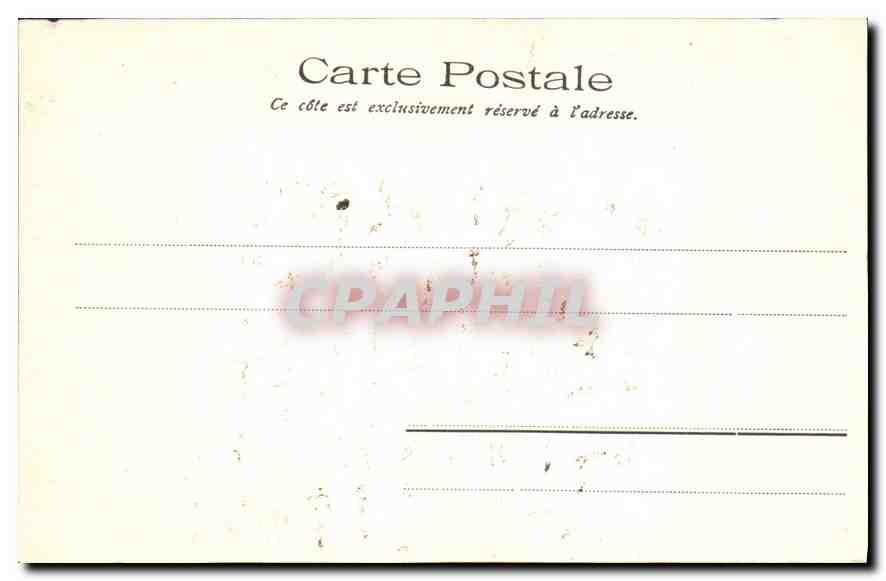 CPA Marseille La Cathedrale  — Verso