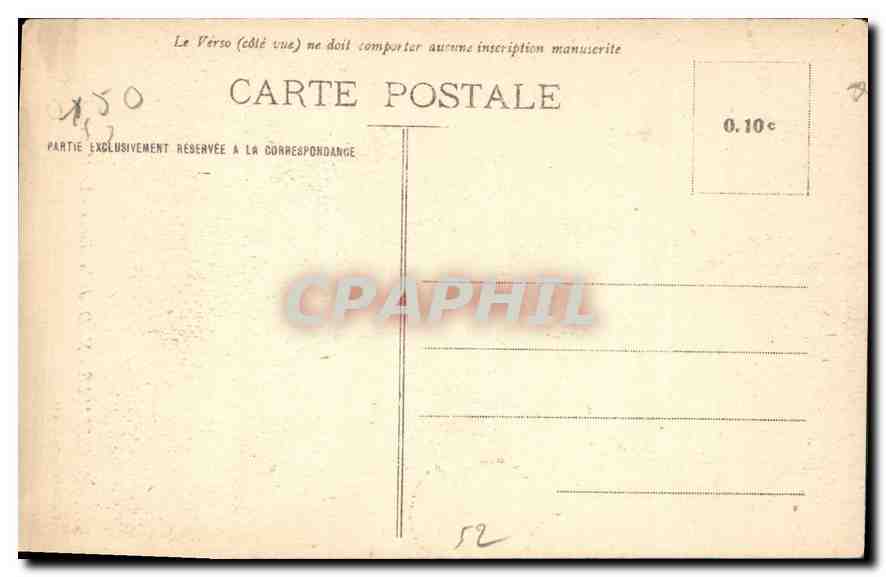 CPA Marseille N D de la Garde Le Maitre Autel  — Rückseite