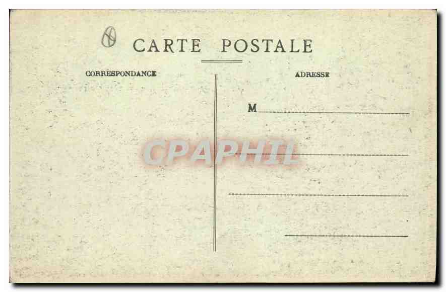 CPA Marseille N D de la Garde Ancienne voie des Oratories et des Processions  — Rückseite