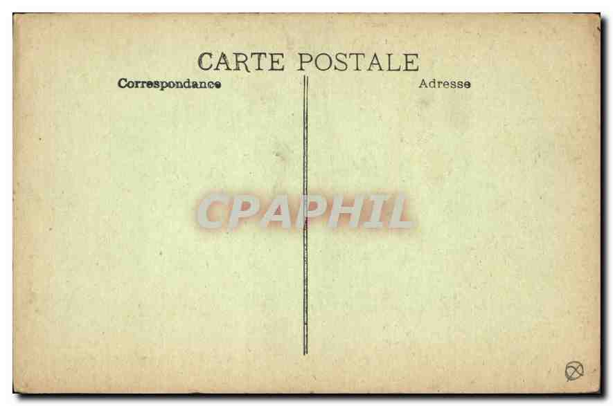 CPA Marseille Eglise des Reformes et Monument des Mobiles  — Rückseite