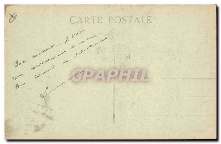 CPA Marseille Vue generale  — Verso