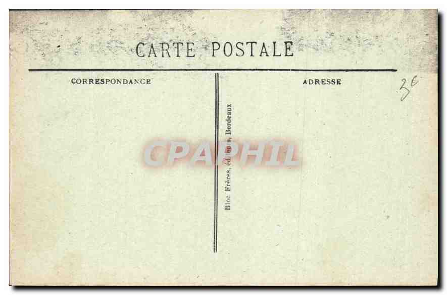 CPA Marseille Notre Dame de la Garde  — Rückseite