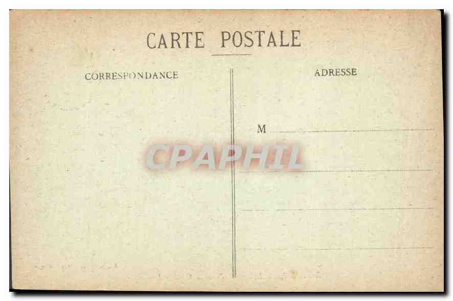 CPA Marseille N D de la Garde  — Rückseite
