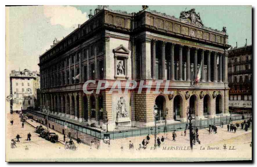 CPA Marseille La Bourse 