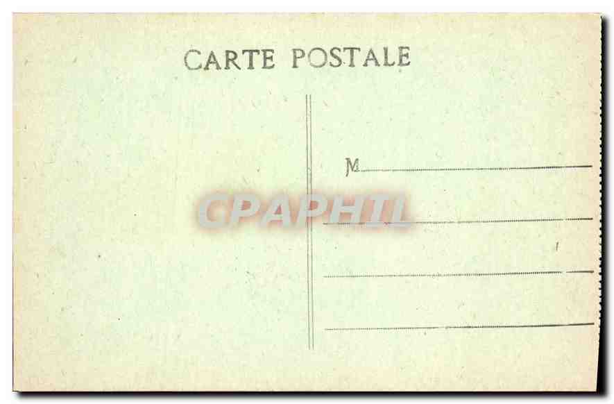 CPA Marseille Place de la Bourse  — Verso