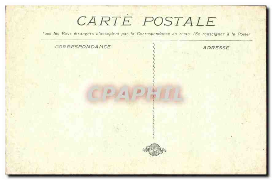 CPA Marseille Monument des Mobiles des B du R  — Verso