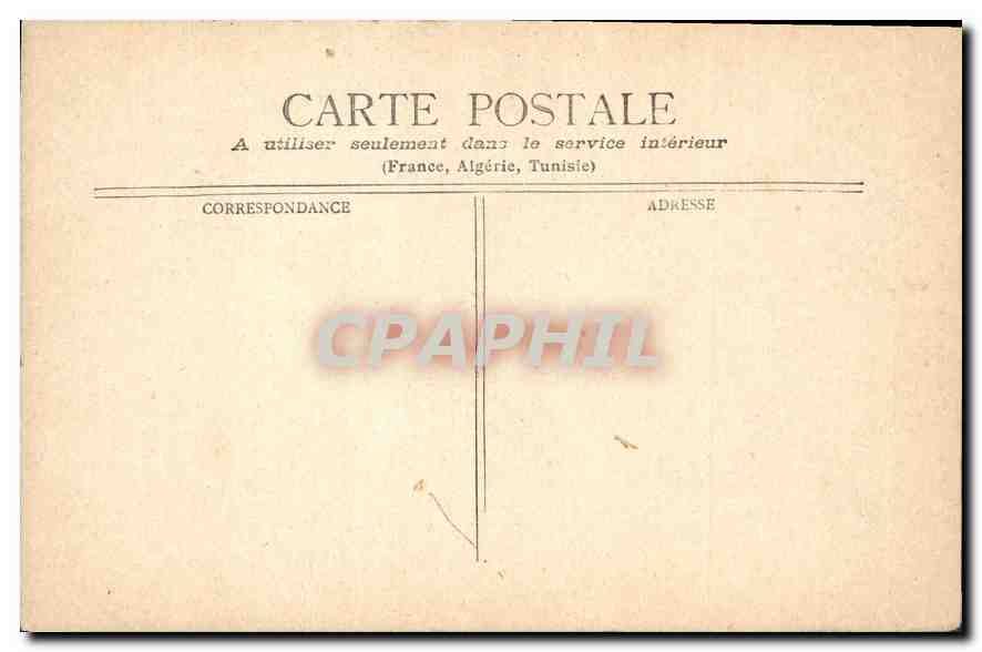 Marseille — Église des Réformés — CPAPHIL — Rückseite