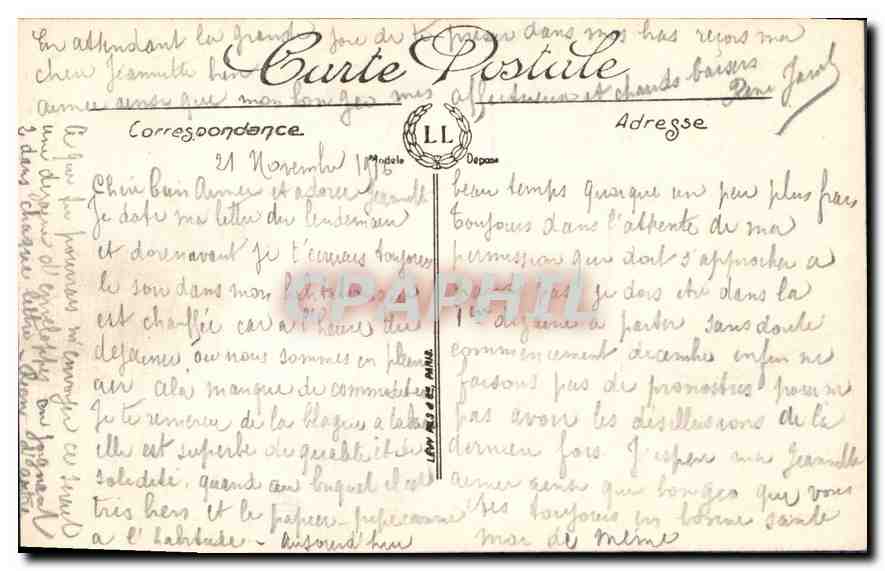 Marseille — L'Église des Réformés et le Monument des Morts — LL, n°142 — Reverso