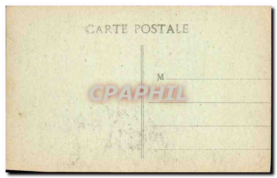 Marseille - Cours du Chapitre et l'Église des Réformés — P.B. — Rückseite