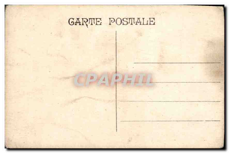 CPA Marseille Monument des Mobiles et les Allies  — Verso