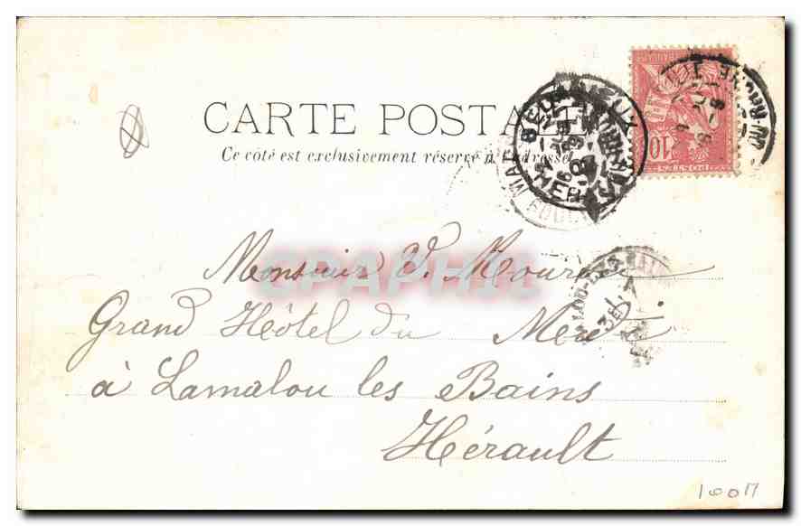Marseille — Notre-Dame de la Garde — Edit. Artistiques — Reverso