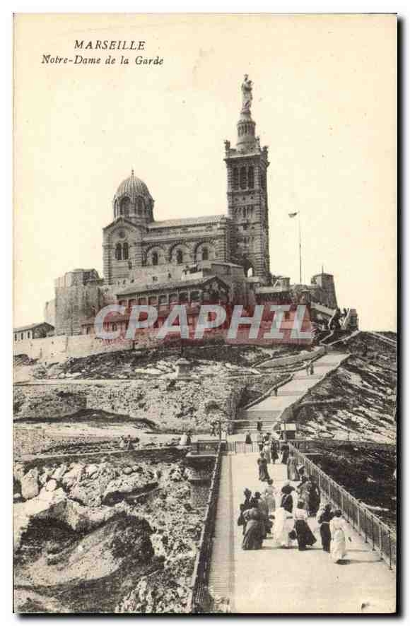 CPA Marseille Notre Dame de la Garde 