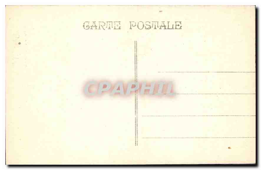 CPA Marseille Notre Dame de la Garde  — Rückseite