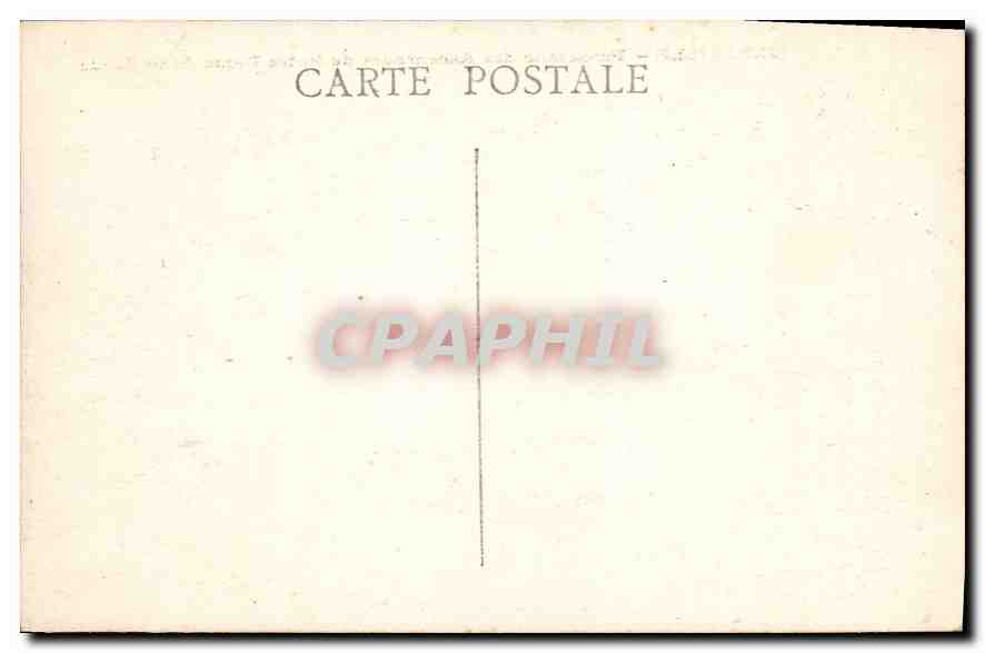 CPA Marseille Passerelle des Ascenseurs de Notre Dame de la Garde  — Rückseite