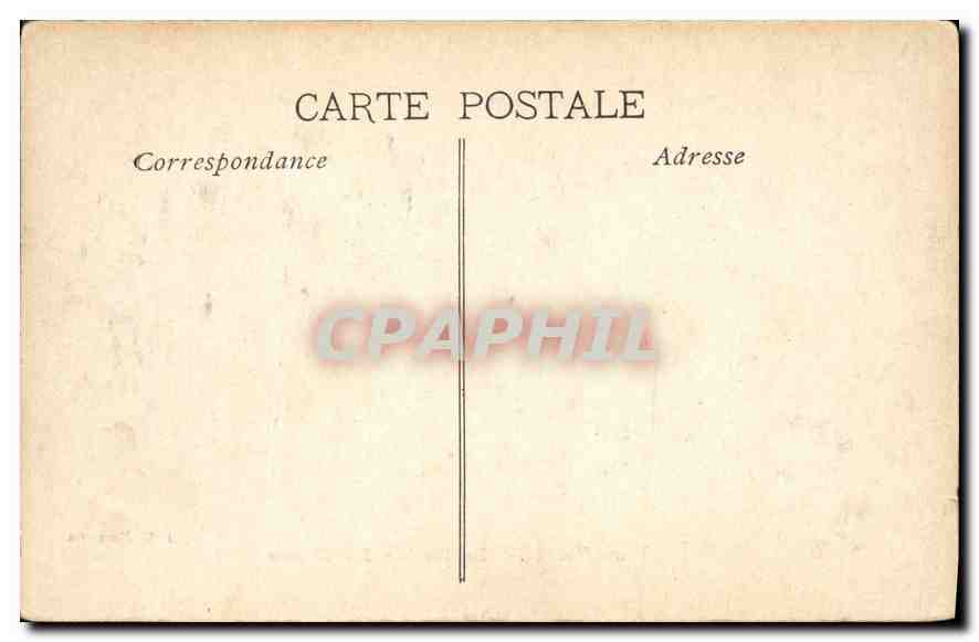 CPA Marseille Le Prade Ire Avenue Tramways  — Rückseite