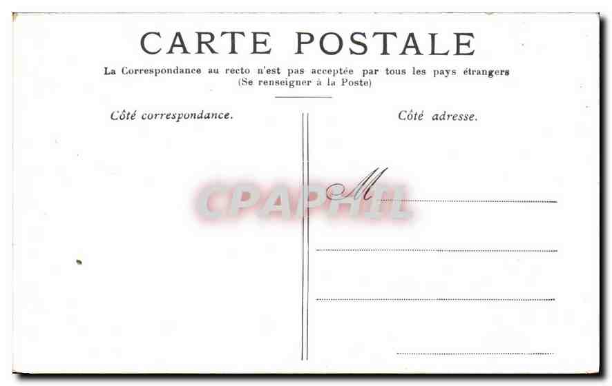 CPA Marseille Rue de la Republique  — Rückseite