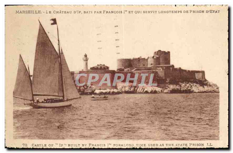 CPA Marseille Le Chateau d'If Bati par Francois l' Et Qui Servit Longtemps de Prison d'Etat 