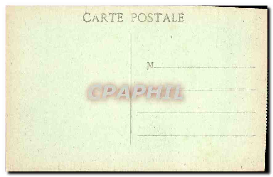 CPA Marseille Porte d'Aix  — Rückseite