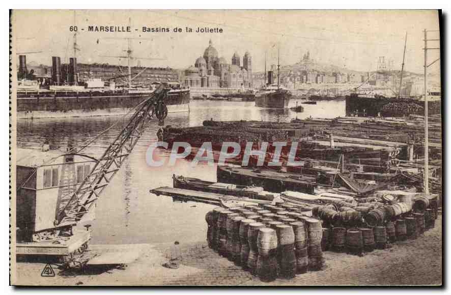 CPA Marseille Bassins de la Joliette 