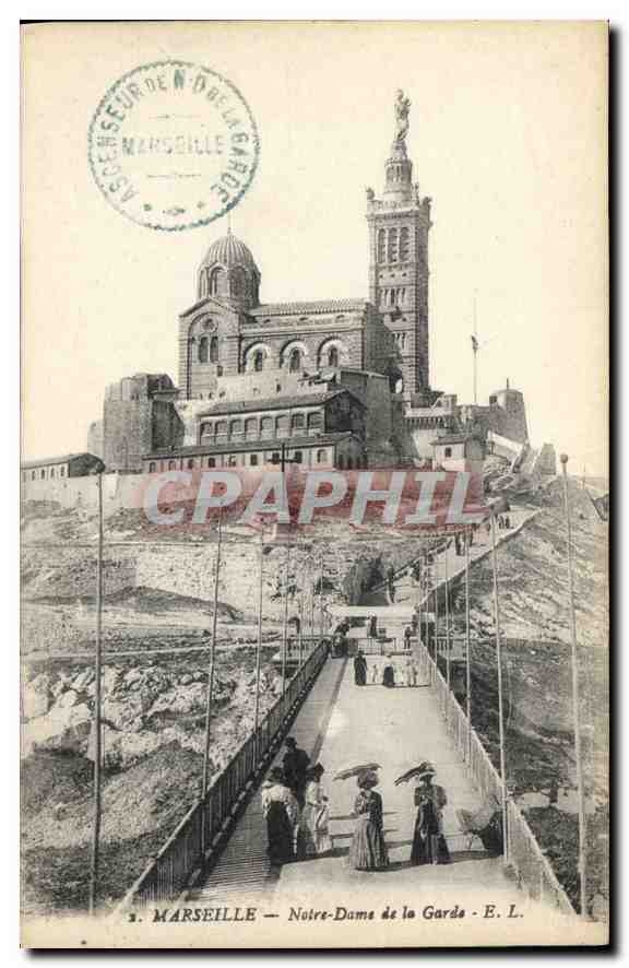CPA Marseille Notre Dame de la Garde 