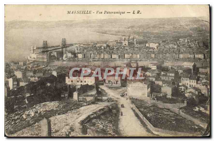 CPA Marseille Vue Panoramique 