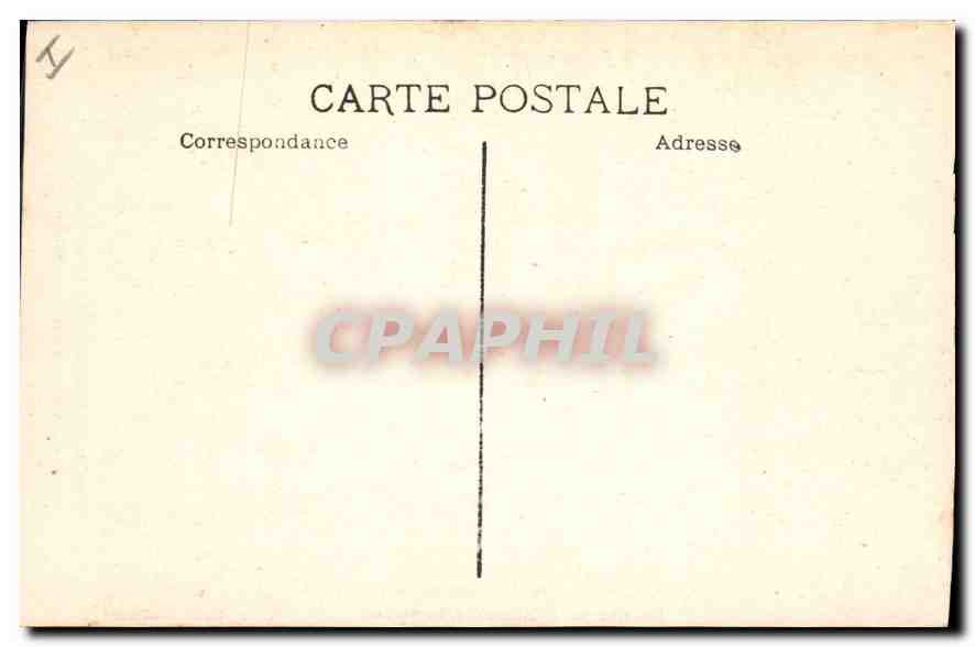 CPA Saint Victor Prolongement de la Crypte les Remparts Romains  — Rückseite