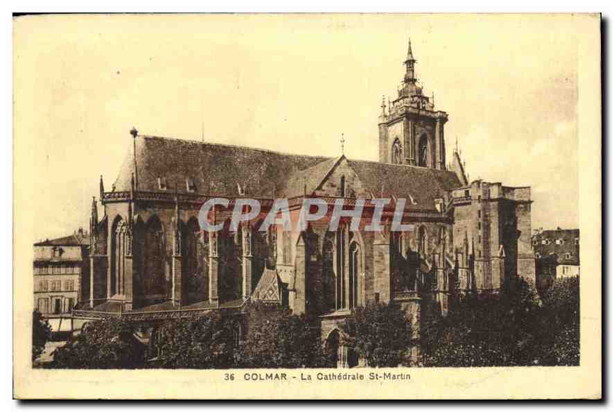 Colmar - La Cathédrale St-Martin — éditeur Édition Wibeco, n° de série 36