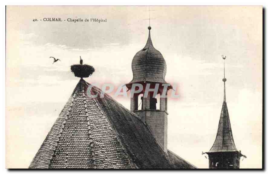 Colmar - Chapelle de l'Hôpital — éditeur La Cigoyne, Strasbourg