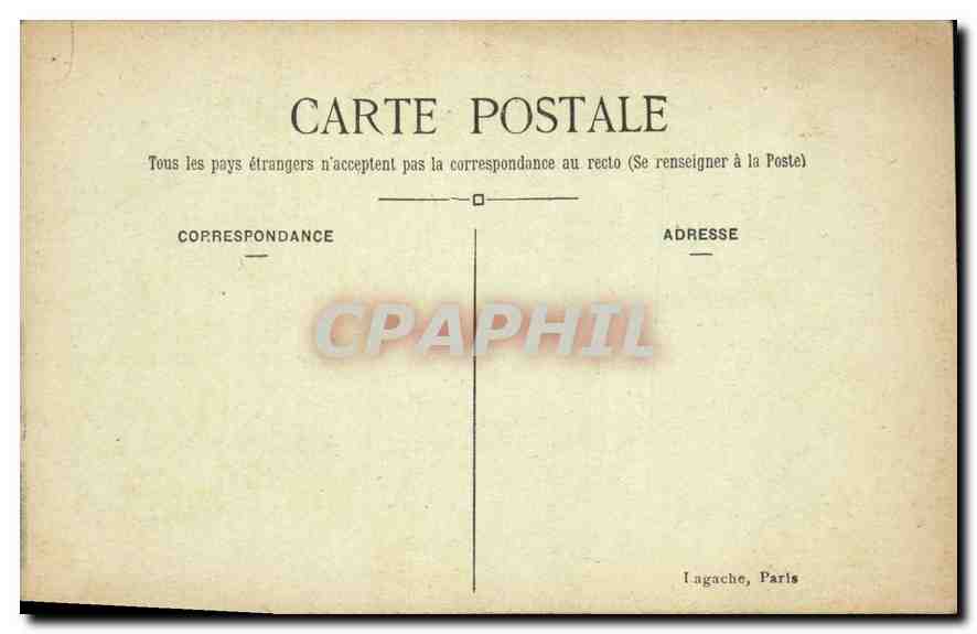 CPA Paris Les guichets du Louvre  — Rückseite