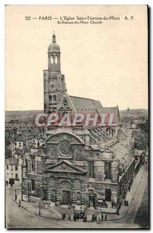 CPA Paris L'Eglise Saint Etienne du Mont St Etienne du Mont Church 