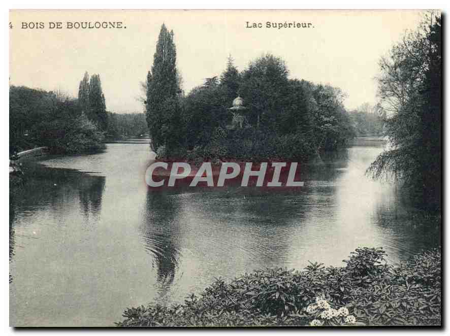 CPA Bois de Boulogne Lac Superieur 