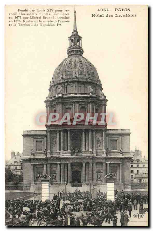 Hôtel des Invalides — Paris — Verleger ELD, Nr. 4064