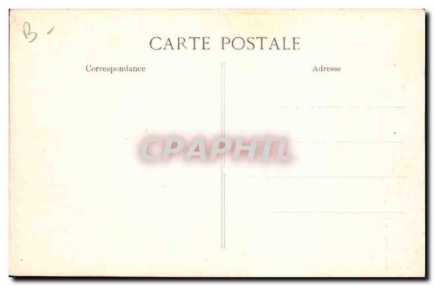 Hôtel des Invalides — Paris — Verleger ELD, Nr. 4064 — Rückseite
