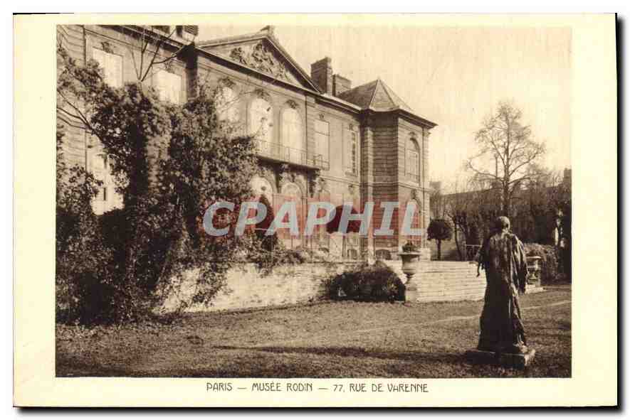 CPA Paris Musee Rodin Rue de Varenne 