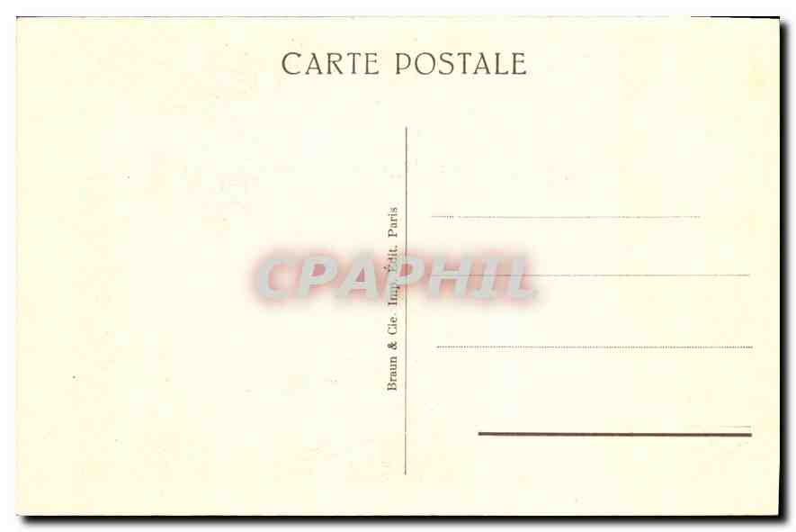 CPA Paris Musee Rodin Rue de Varenne  — Rückseite