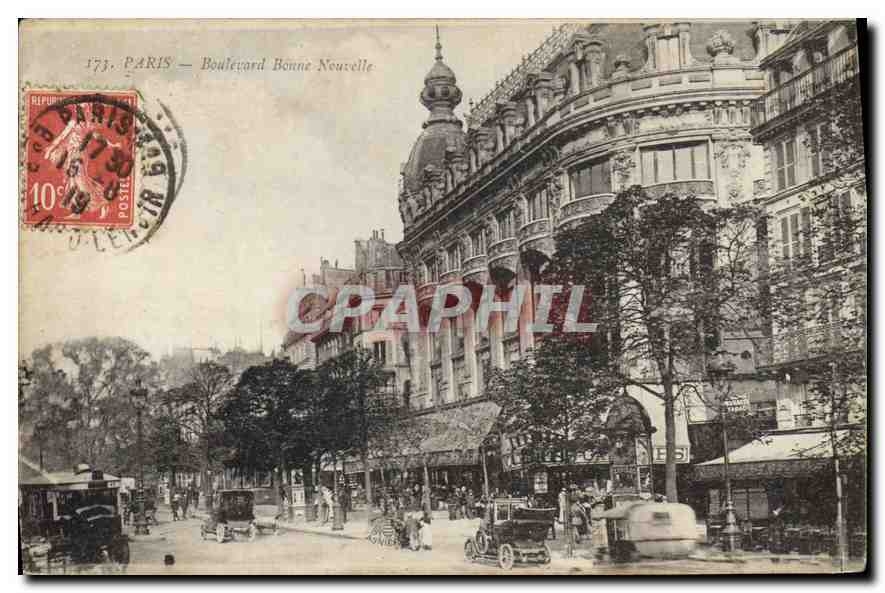 CPA Paris Boulevard Bonne Nouvelle 
