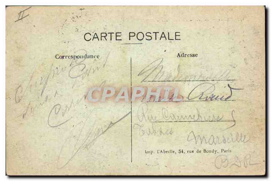 CPA Paris Boulevard Bonne Nouvelle  — Rückseite
