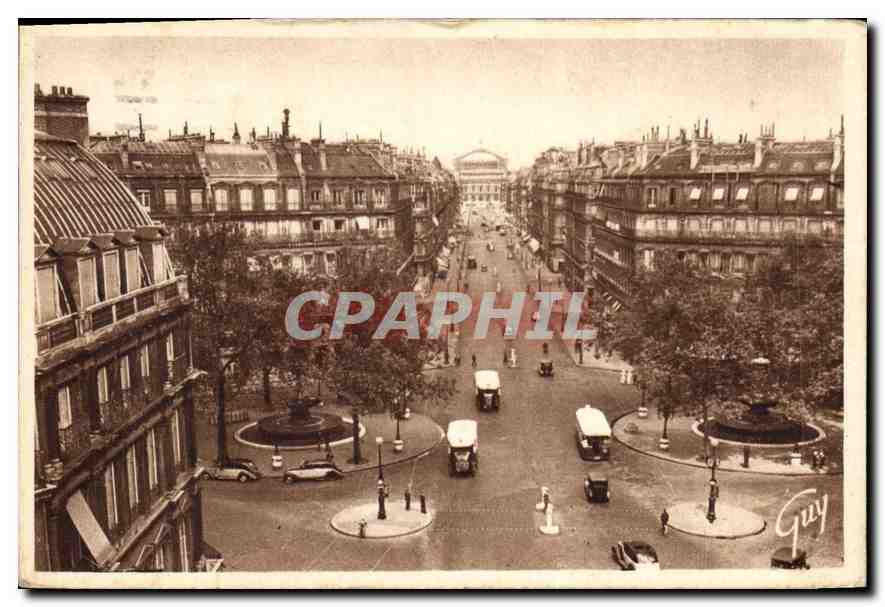 CPA Paris et ses Merveilles Avenue de L'Opera 