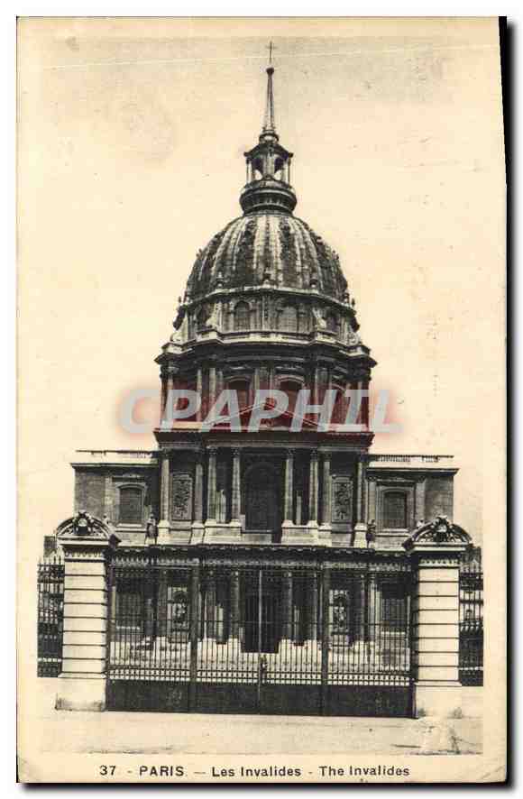 CPA Paris Les Invalides 