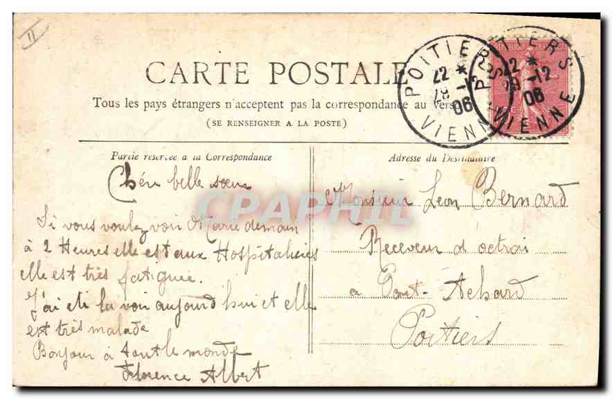 CPA Petit Journal Paris Place de la Republique  — Rückseite