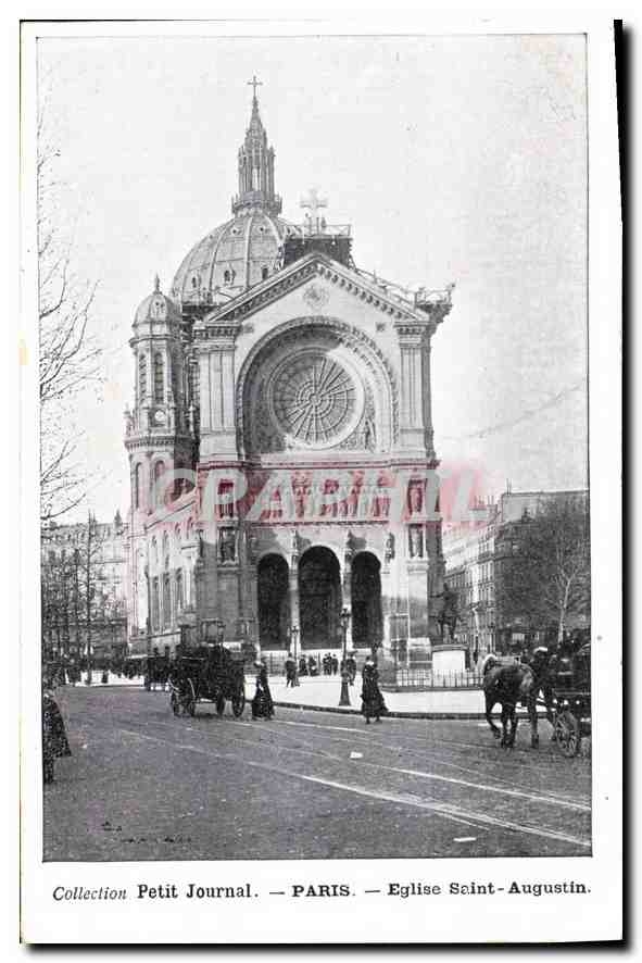CPA Petit Journal Paris Eglise Saint Augustin 