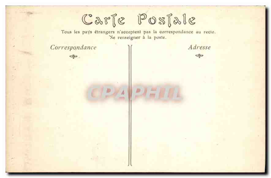 Paris — Hotel des Invalides, Musée de l'Armée — ND Phot — Rückseite