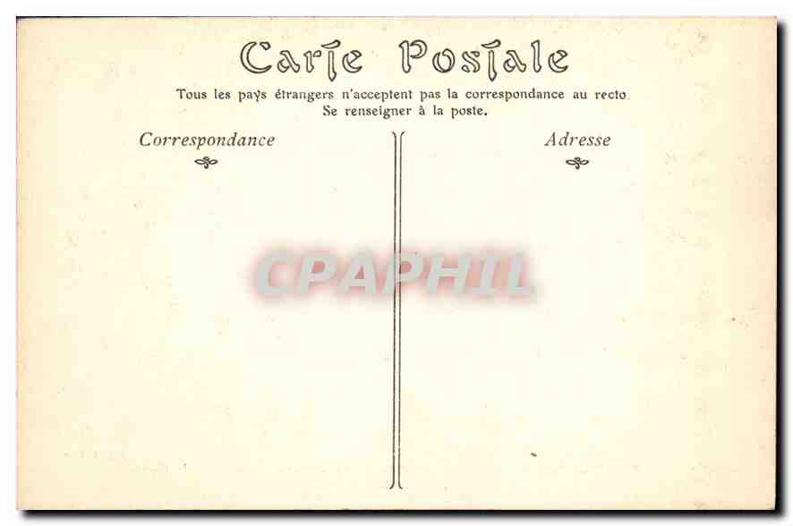 CPA Paris Theatre de la Comedie Francaise Couronnement de Moliere par Le Quesne  — Rückseite