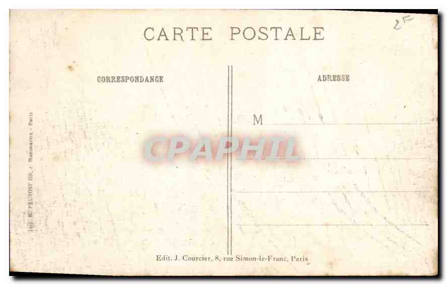 CPA Paris Le Petit Palais des Champs Elysees Musee des Beaux Arts  — Rückseite